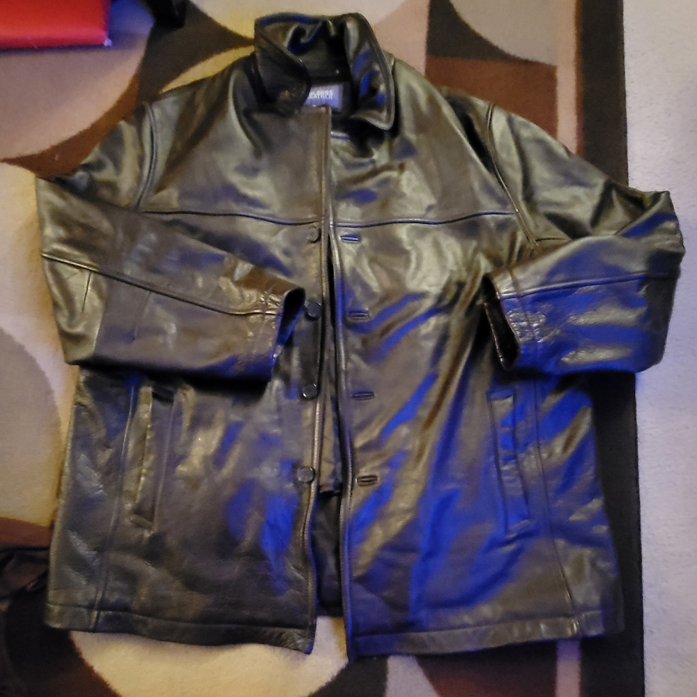 Wilson leather coat